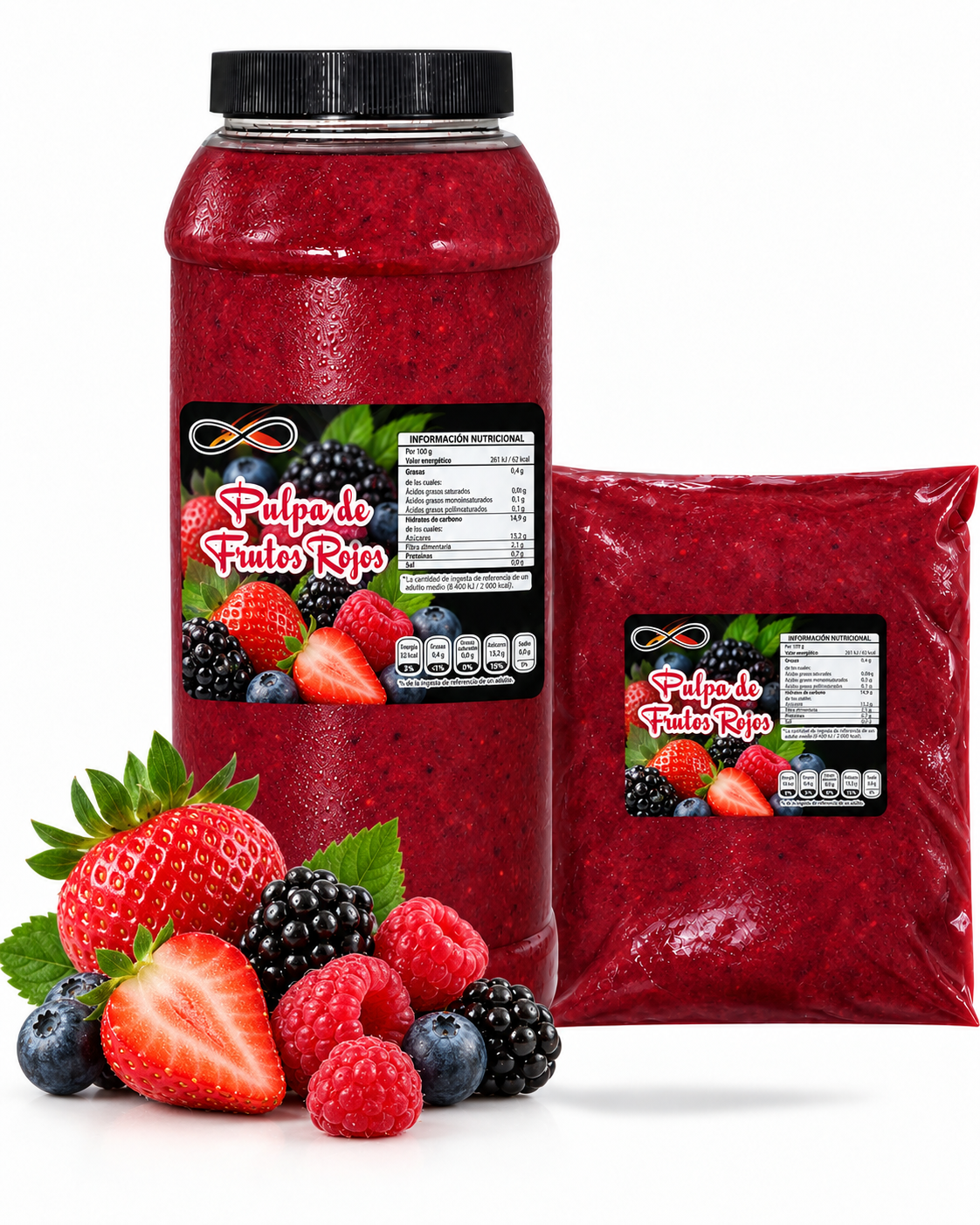 Pulpa de Frutos Rojos